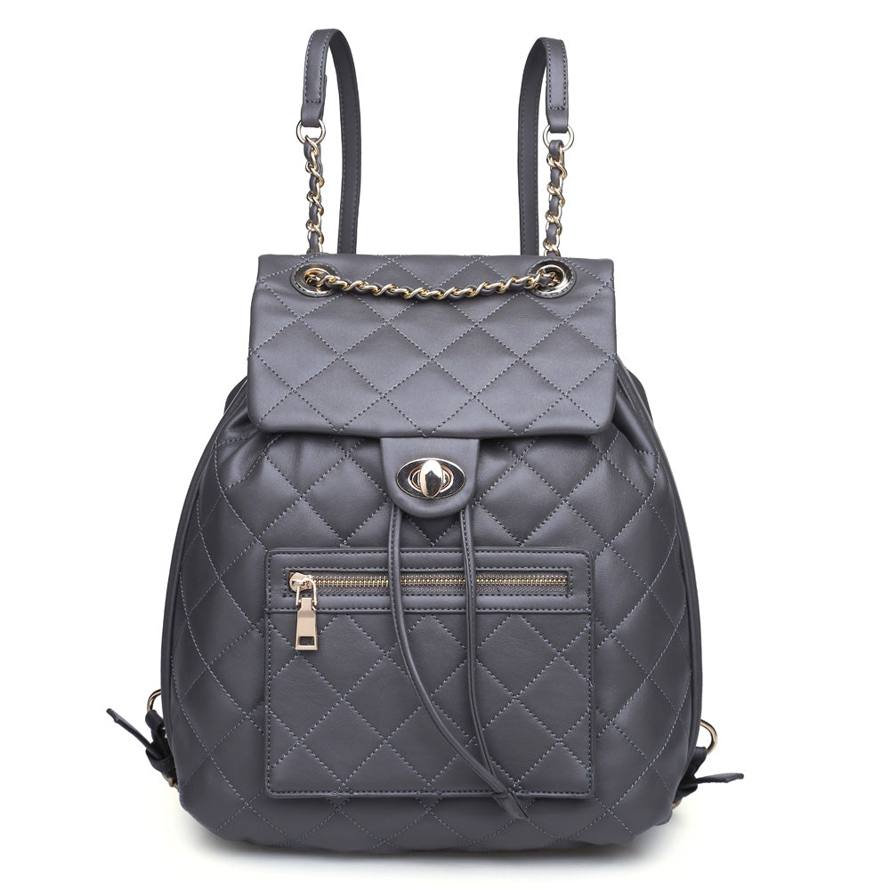 Urban Expressions Monroe Women : Backpacks : Backpack 840611138415 | Grey