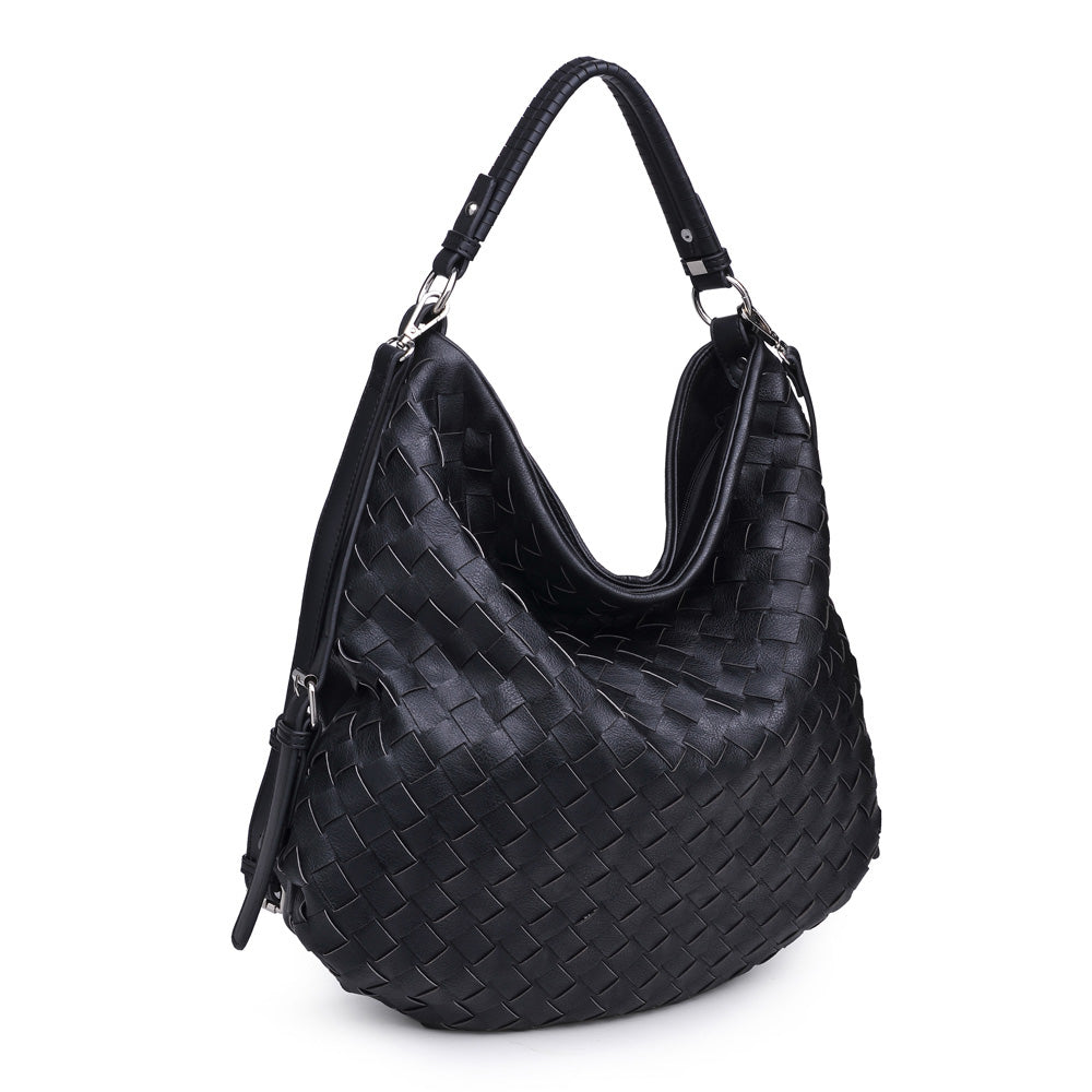Urban Expressions Quincy Women : Handbags : Hobo 840611158871 | Black