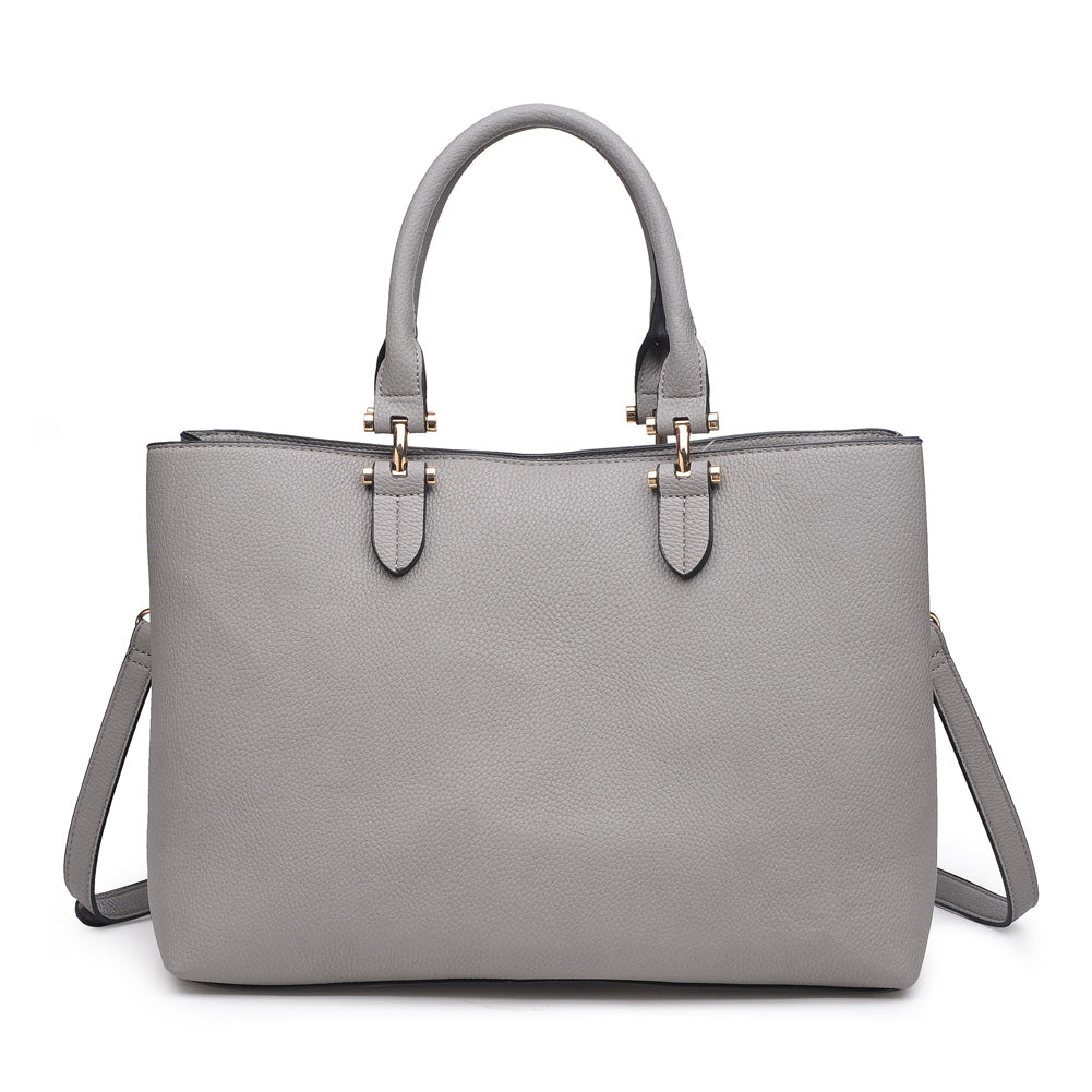 Urban Expressions Liverpool Women : Handbags : Satchel 840611153449 | Grey