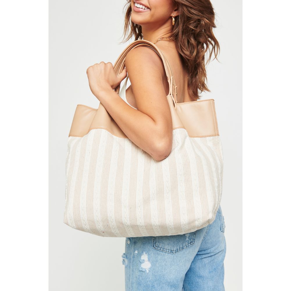 Urban Expressions Kiara Women : Handbags : Tote 840611172327 | Natural