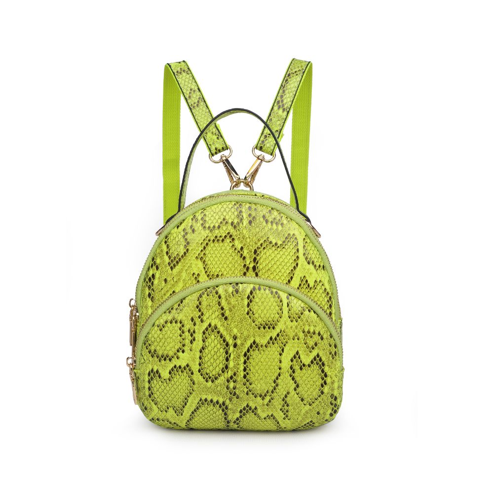 Urban Expressions Nichole Women : Backpacks : Backpack 840611162854 | Neon Yellow
