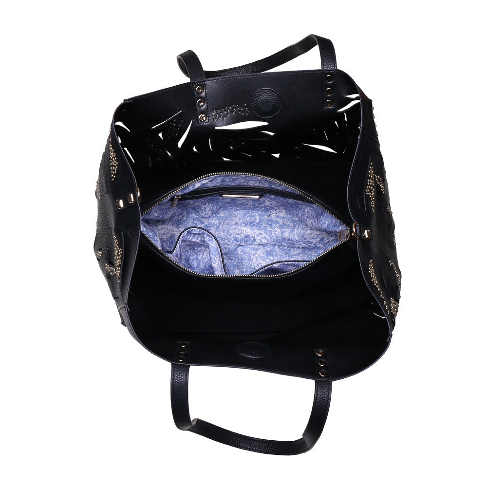 Urban Expressions Aruba Women : Handbags : Tote 840611141637 | Black