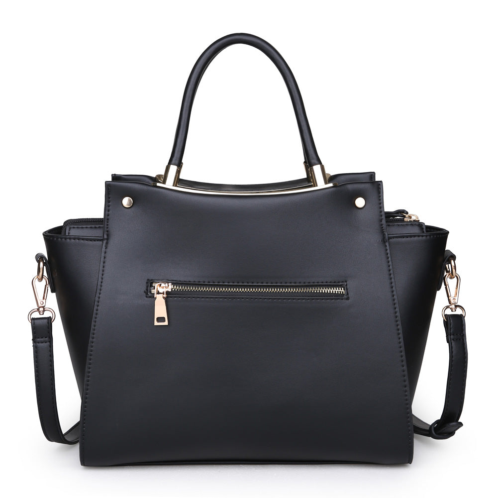 Urban Expressions Greyson Women : Handbags : Satchel 840611149718 | Black