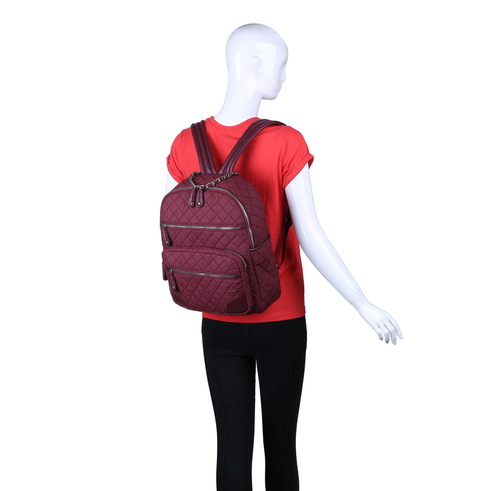 Urban Expressions Hustle Women : Backpacks : Backpack 840611154996 | Burgundy
