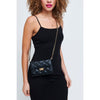 Woman wearing Black Urban Expressions Wendy - Quilted Crossbody 840611176899 View 1 | Black