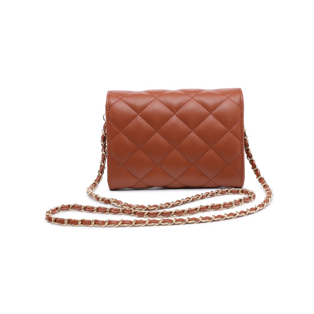 Urban Expressions Wendy - Quilted Crossbody 818209012126 View 7 | Cognac