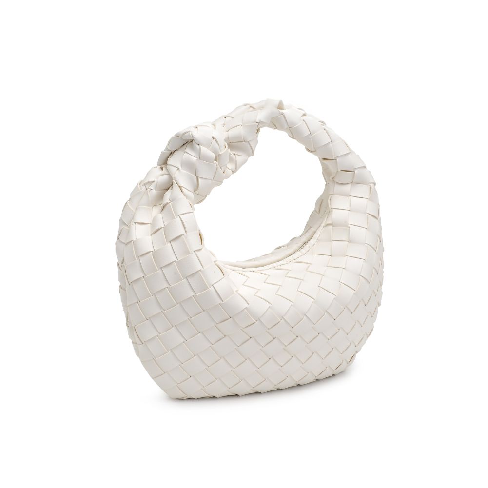 Urban Expressions Tracy - Woven Clutch 840611107794 View 6 | White