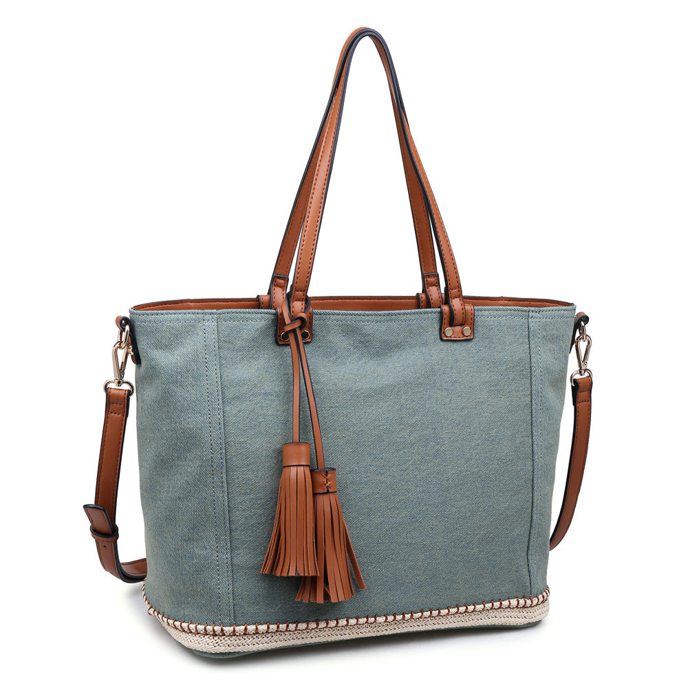 Urban Expressions Santorini Women : Handbags : Tote 840611141132 | Vintage Denim
