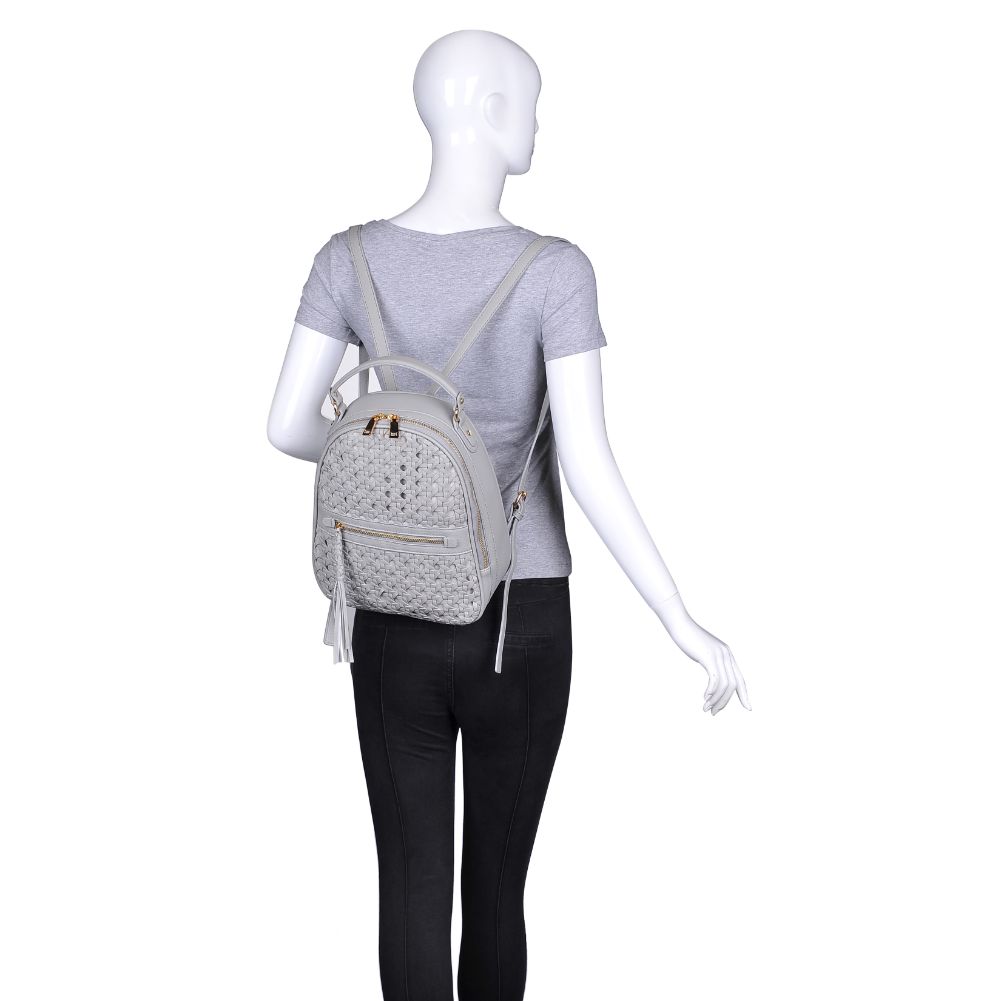 Urban Expressions Sloan Women : Backpacks : Backpack 840611167415 | Dove Grey