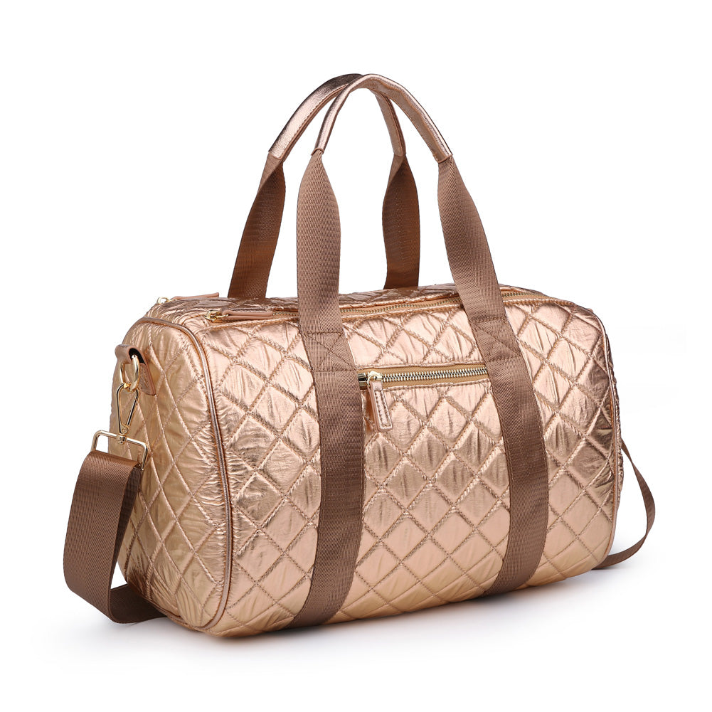 Urban Expressions Barre Women : Handbags : Duffel 840611155047 | Gold