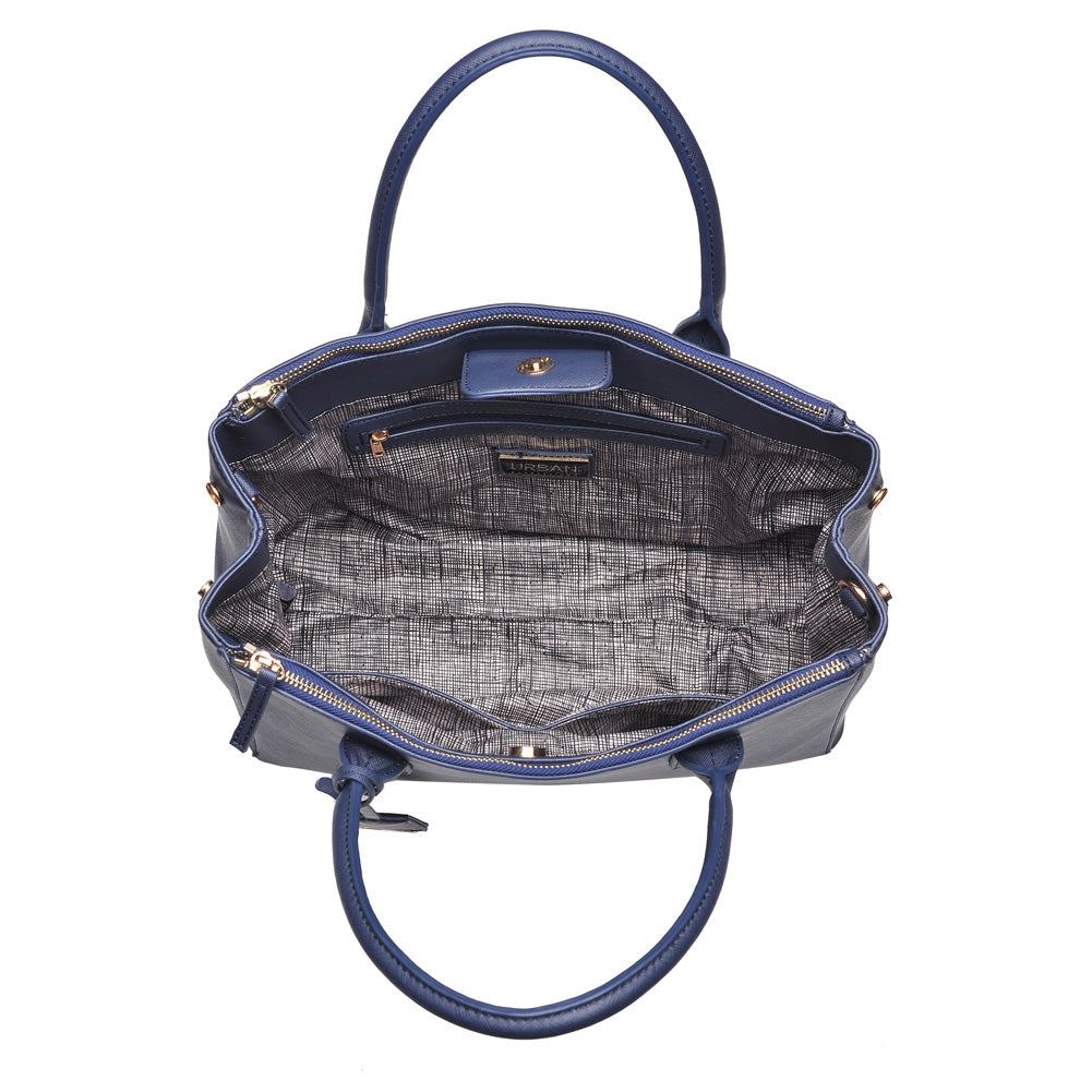 Urban Expressions Melina Women : Handbags : Satchel 840611152879 | Navy