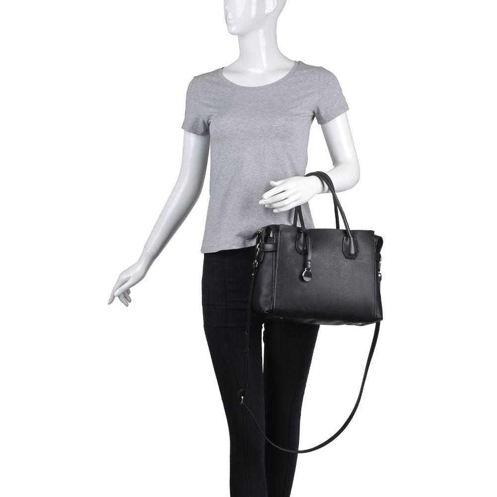 Urban Expressions Claudia Women : Handbags : Satchel 840611170569 | Black