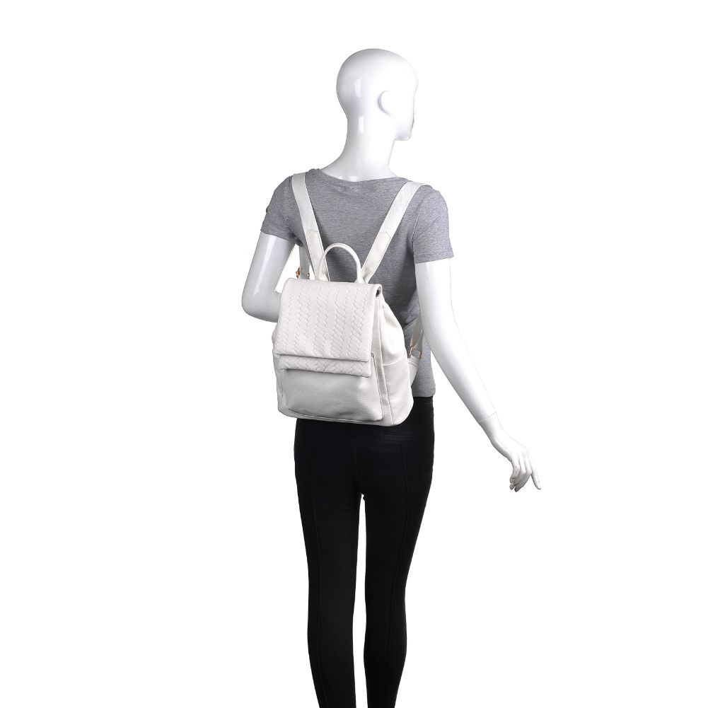 Urban Expressions Ronan Women : Backpacks : Backpack 840611169693 | White