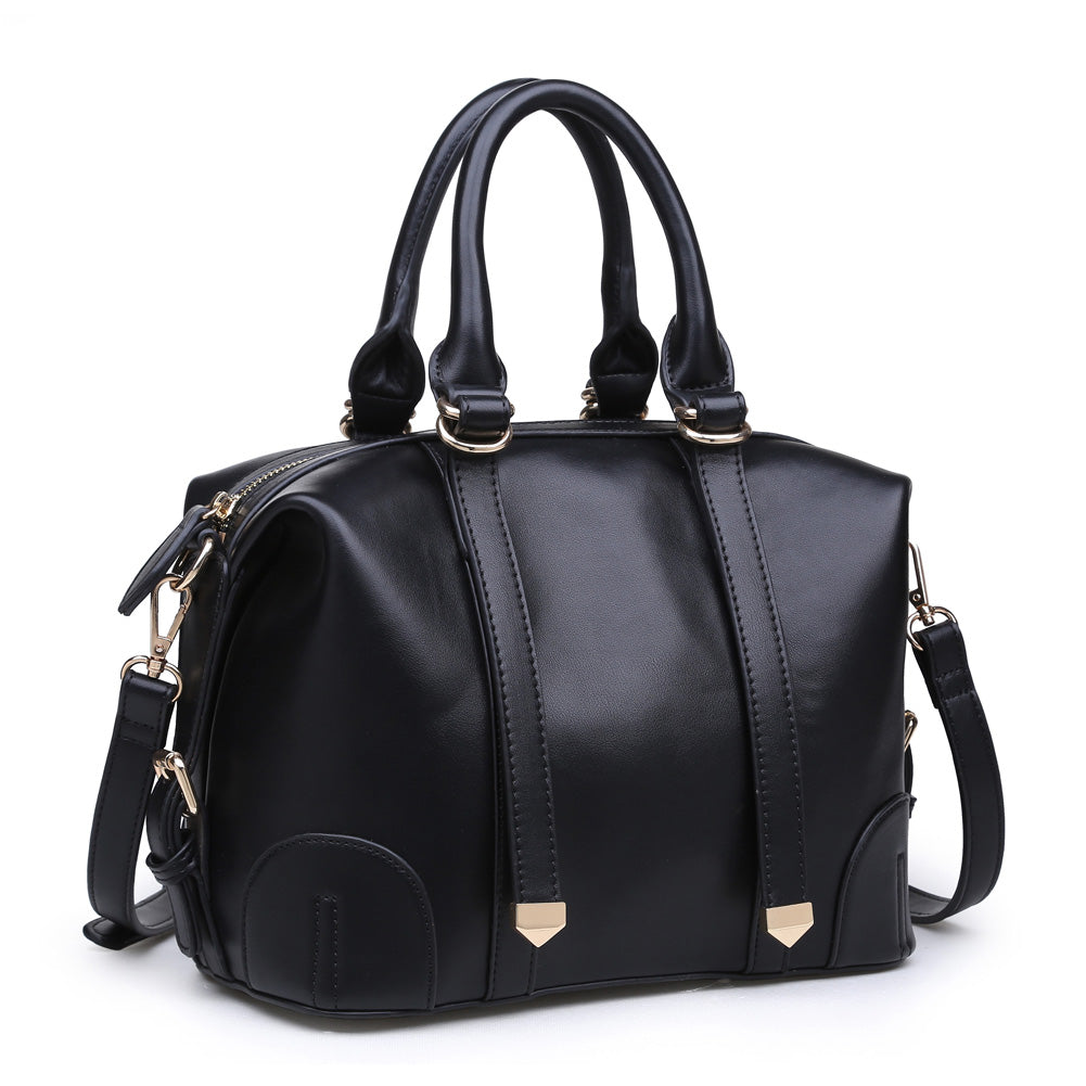 Urban Expressions Genevieve Women : Handbags : Satchel 840611155740 | Black