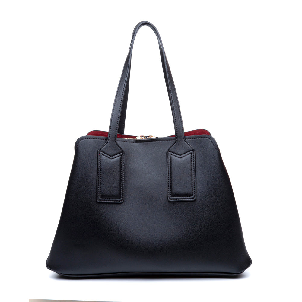 Urban Expressions Georgia Women : Handbags : Satchel 840611153289 | Black