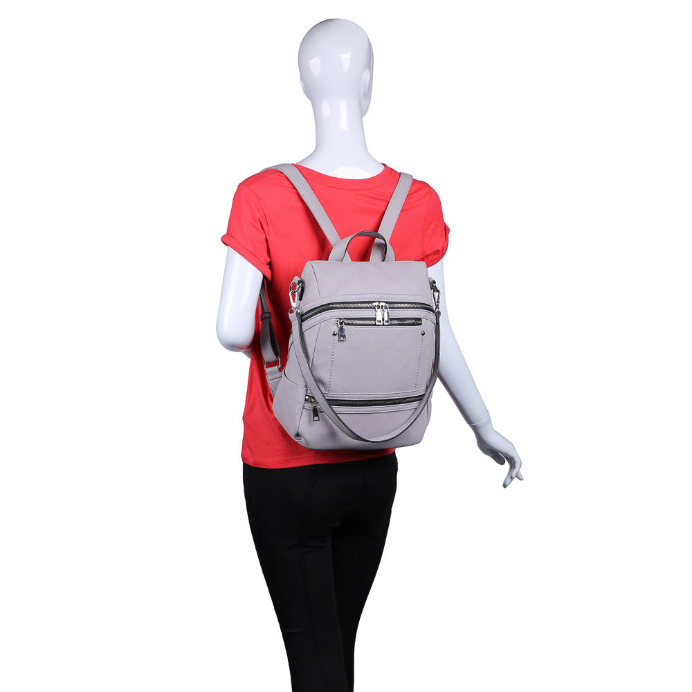 Urban Expressions Juliette Women : Backpacks : Backpack 840611160218 | Grey