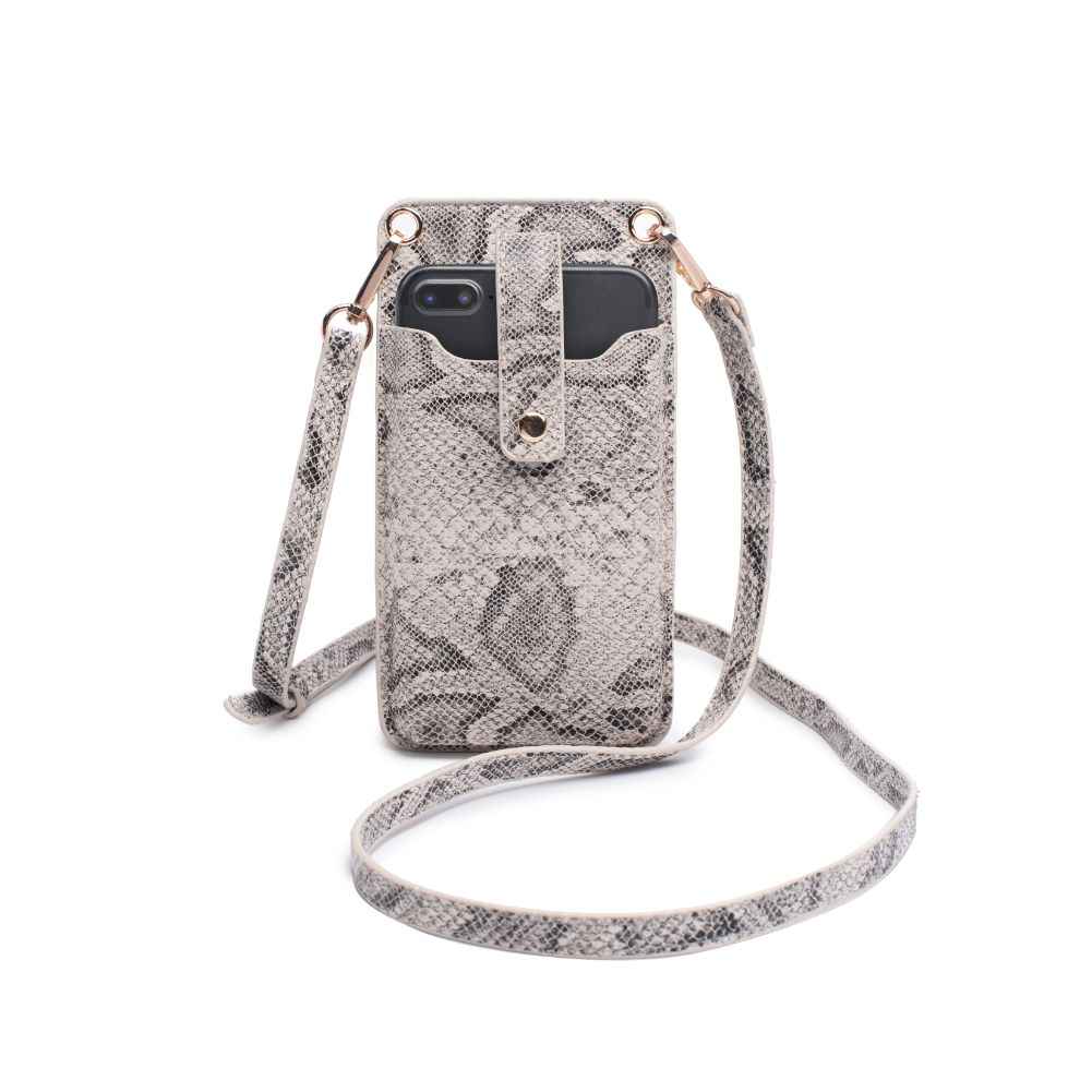 Urban Expressions Claire Women : Crossbody : Cell Phone Crossbody 840611180926 | White Black