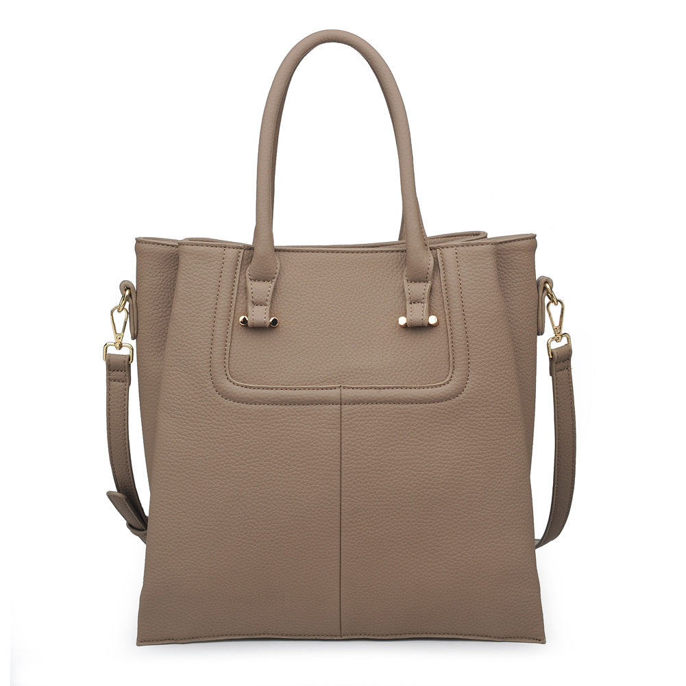 Urban Expressions Dante Women : Handbags : Tote 840611150653 | Taupe