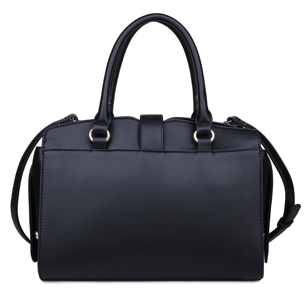 Urban Expressions Cleo Women : Handbags : Satchel 840611149442 | Black