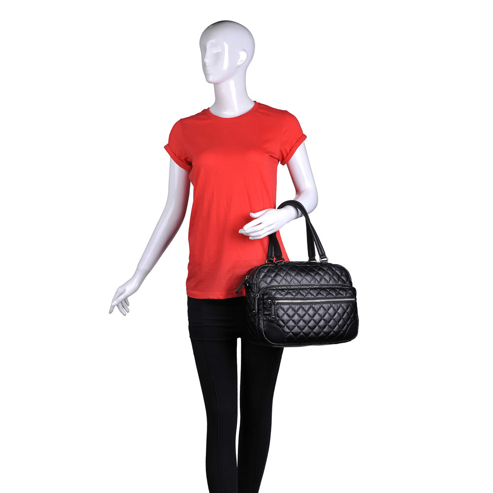 Urban Expressions Knockout Women : Handbags : Satchel 840611154705 | Black
