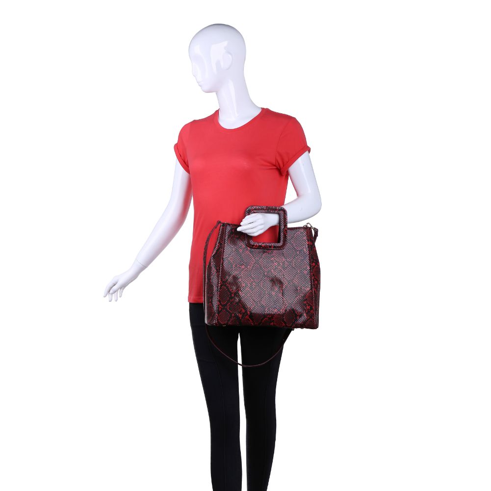 Urban Expressions Mila Women : Handbags : Tote 840611163332 | Red