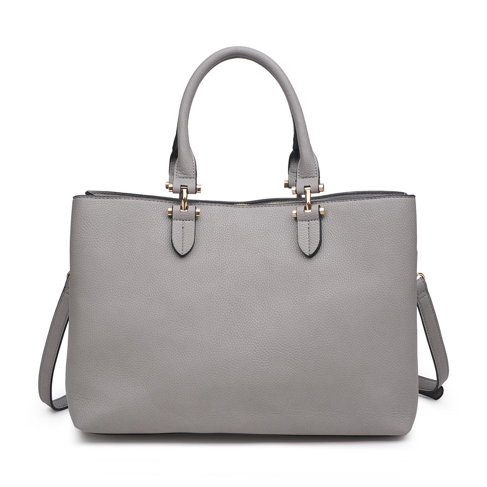 Urban Expressions Liverpool Women : Handbags : Satchel 840611153449 | Grey