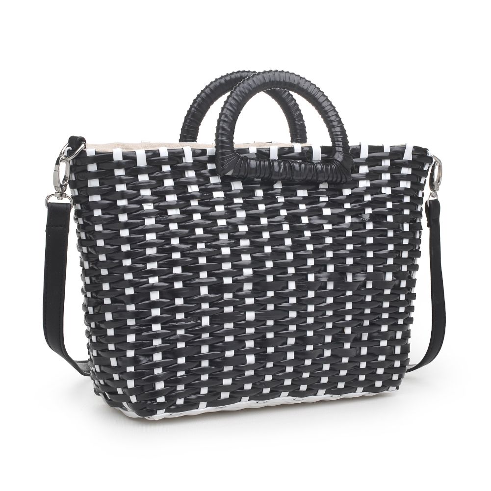 Urban Expressions Mallorca Women : Handbags : Tote 840611169105 | Black White