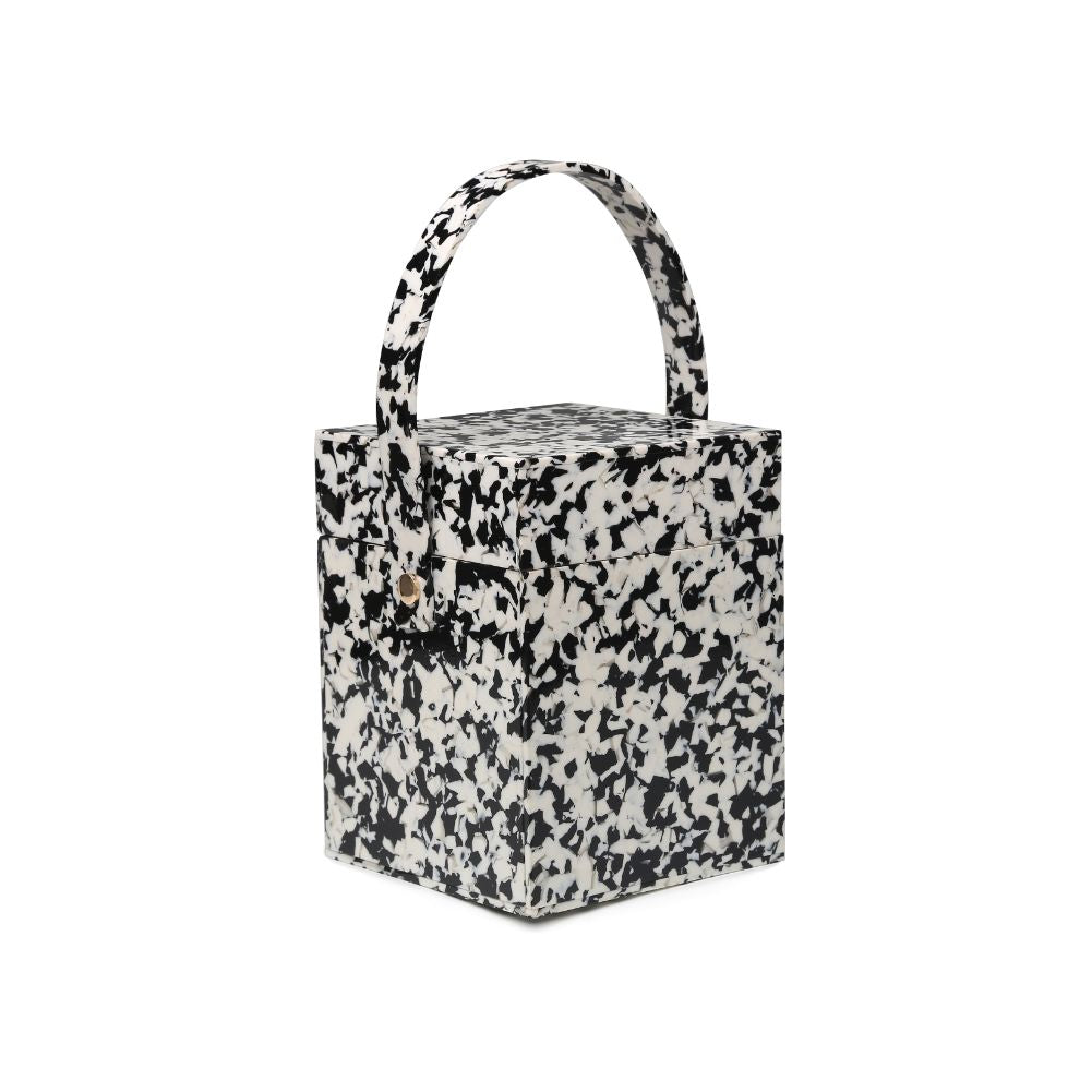 Urban Expressions Sienna Women : Clutches : Evening Bag 840611165756 | Black White