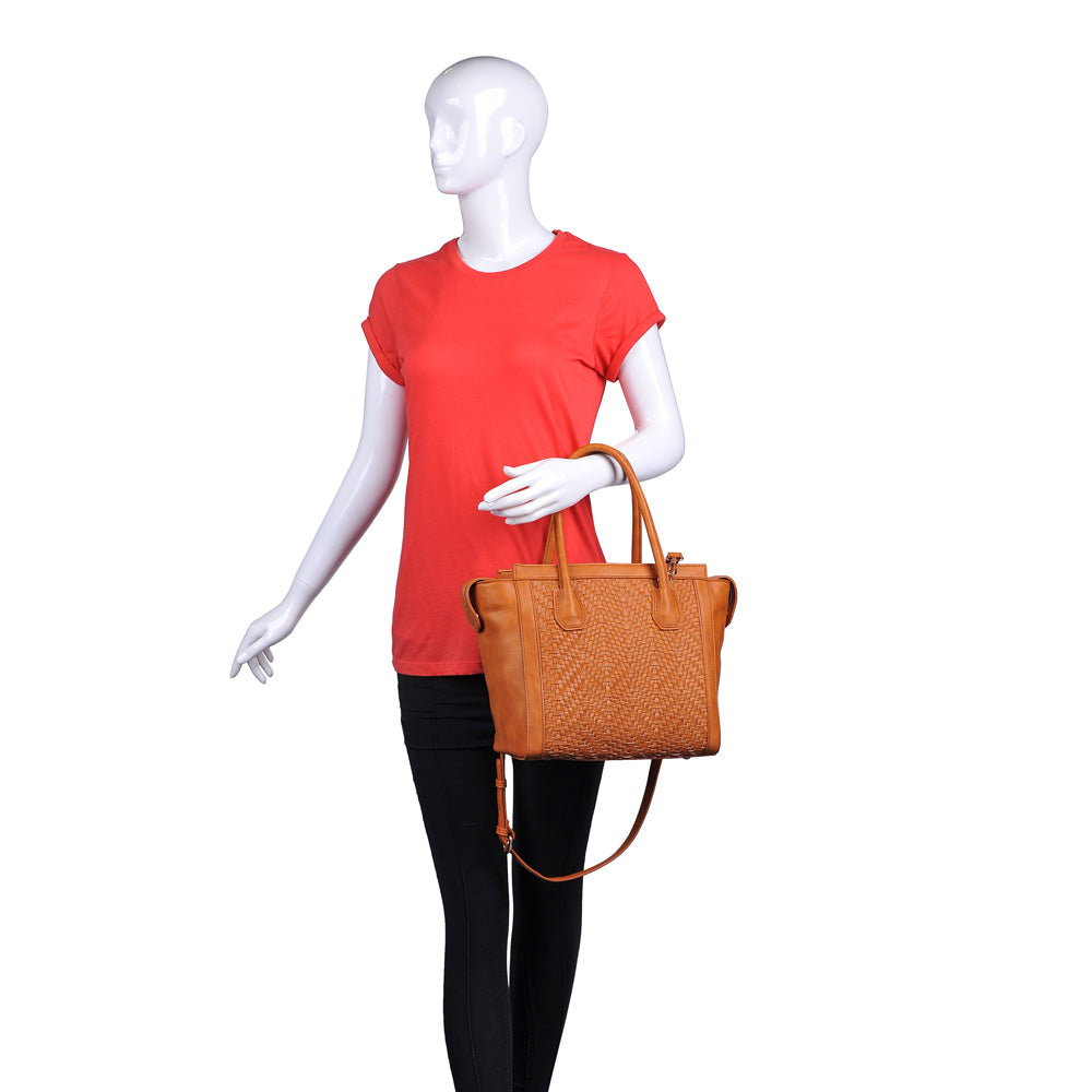 Urban Expressions Jagger Women : Handbags : Tote 840611160744 | Tan