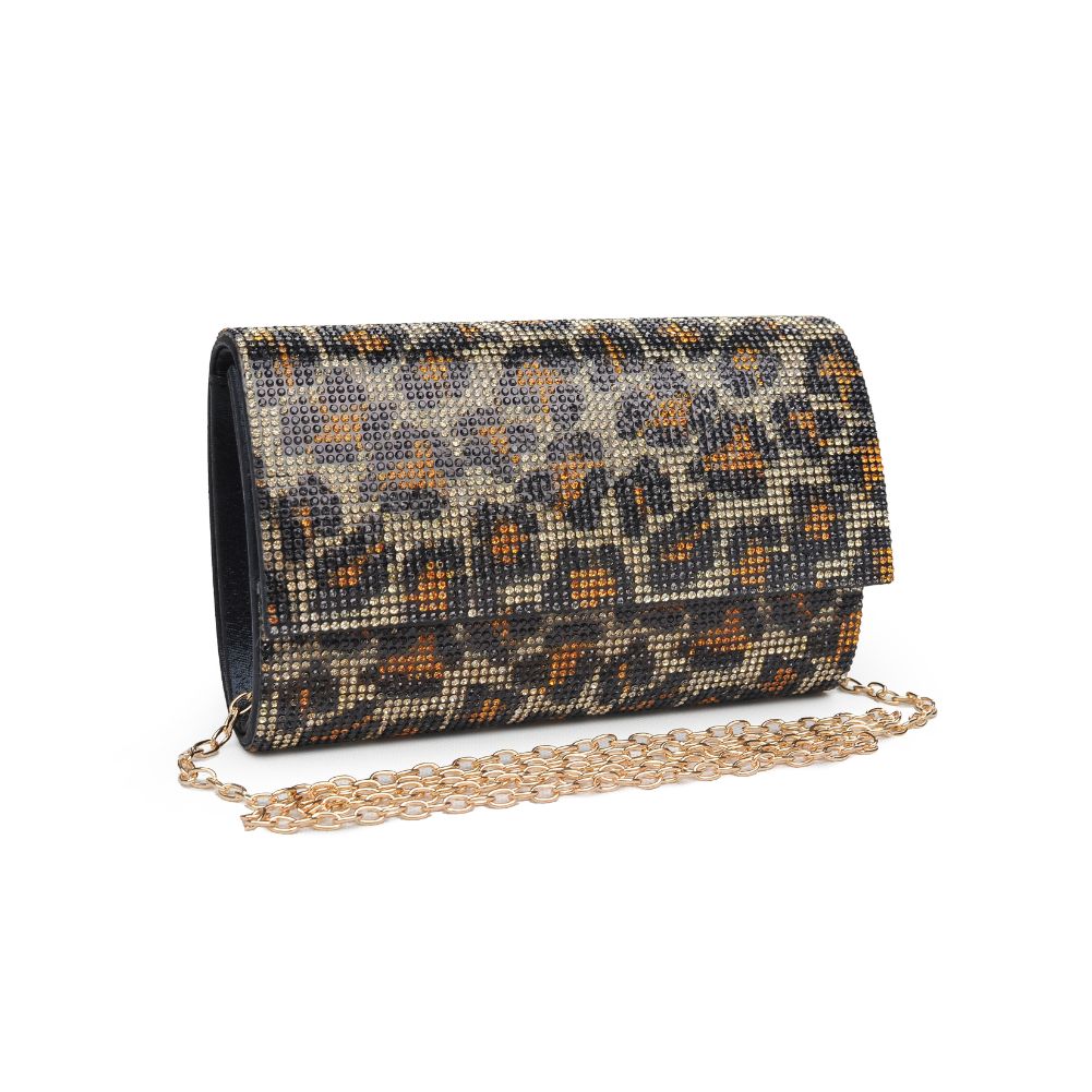 Urban Expressions Becky Women : Clutches : Evening Bag 840611165107 | Leopard