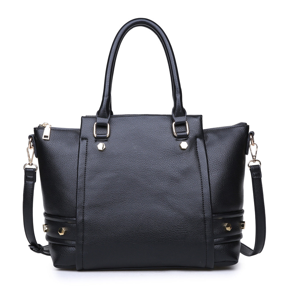 Urban Expressions Frankie Women : Handbags : Satchel 840611149527 | Black