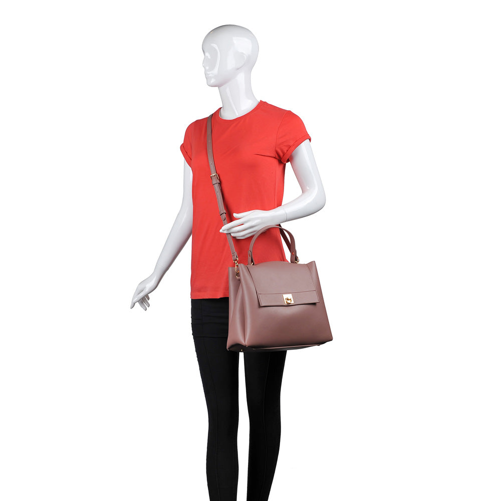 Urban Expressions Jane Women : Handbags : Satchel 840611157720 | Mauve