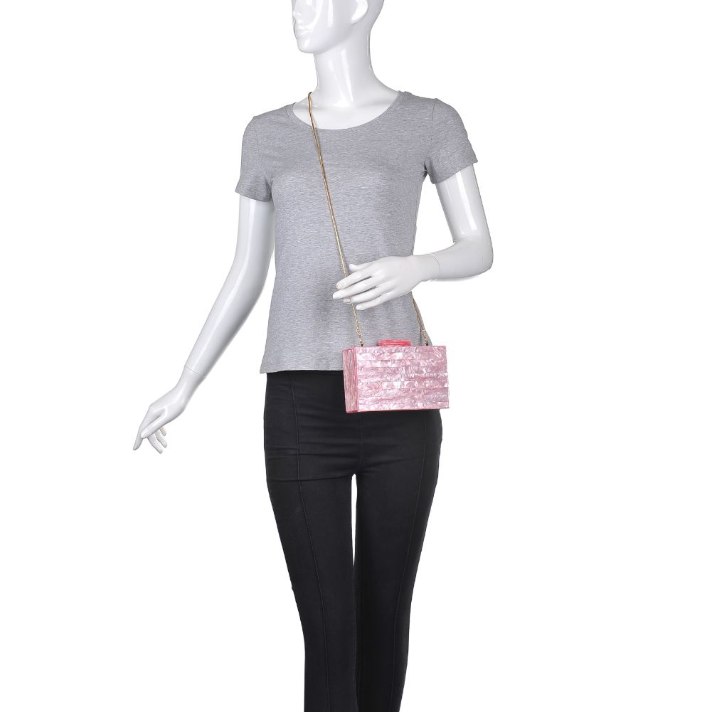 Urban Expressions Ariel Women : Clutches : Evening Bag 840611171320 | Pink