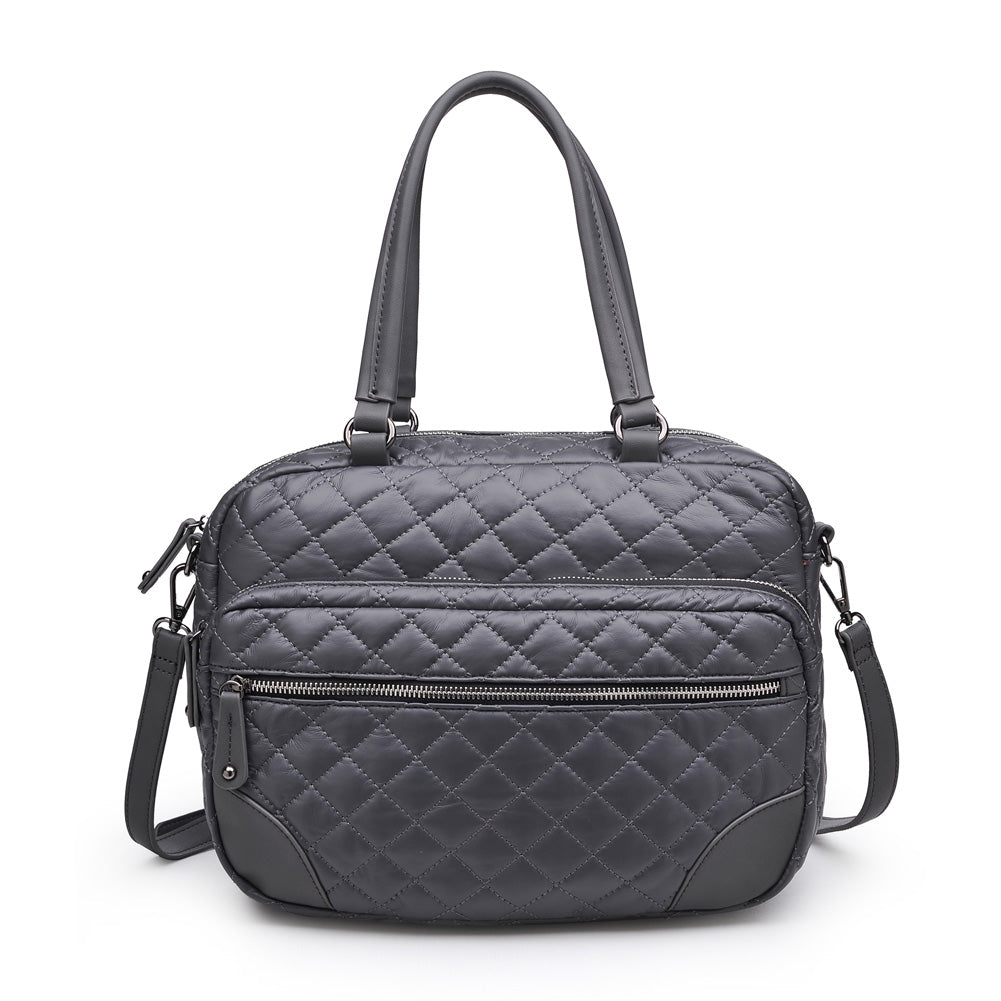 Urban Expressions Knockout Women : Handbags : Satchel 840611154736 | Grey
