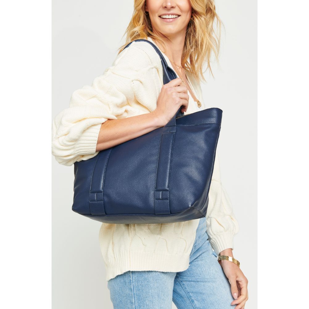Urban Expressions Finn Women : Handbags : Tote 840611156051 | Midnight Blue