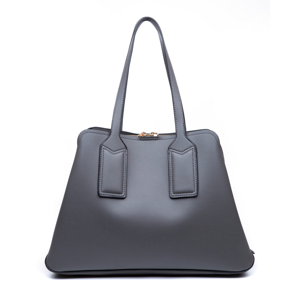 Urban Expressions Georgia Women : Handbags : Satchel 840611153319 | Grey