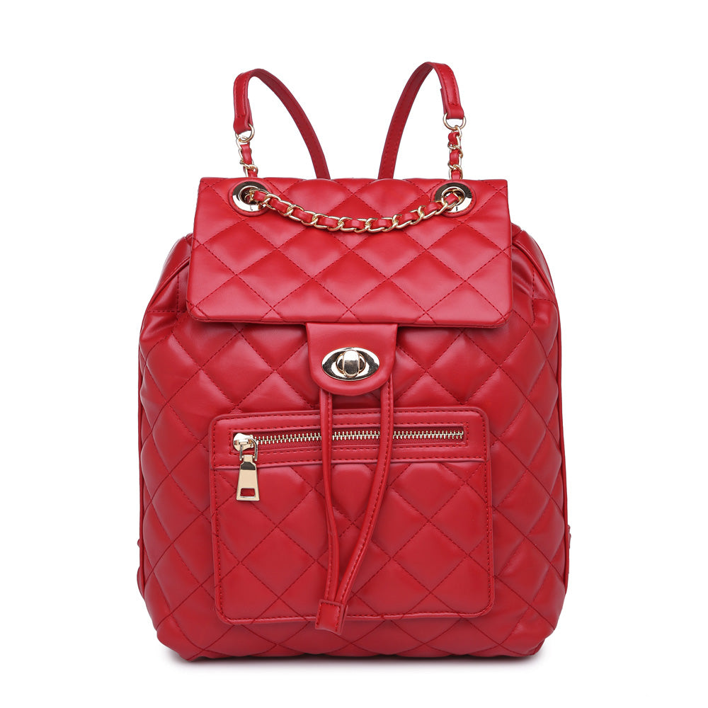 Urban Expressions Monroe Women : Backpacks : Backpack 840611161109 | Red