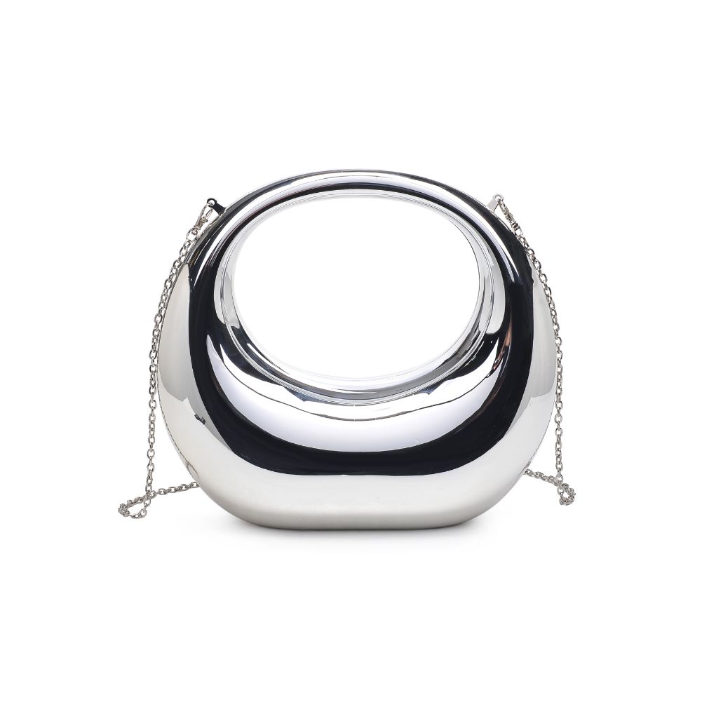 Sol and Selene Bess Evening Bag 840611115898 View 5 | Silver