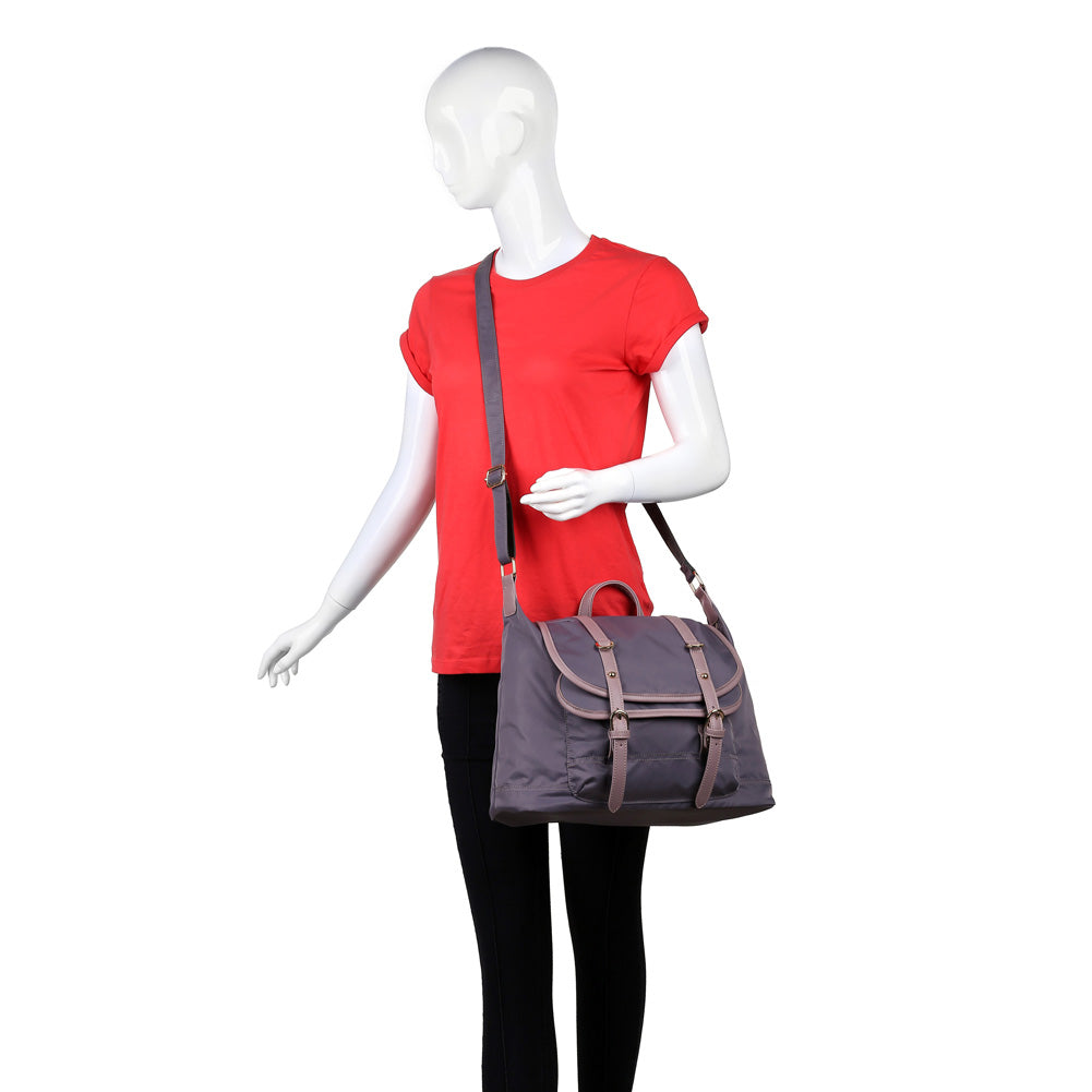 Urban Expressions Tango Women : Handbags : Messenger 840611154941 | Slate