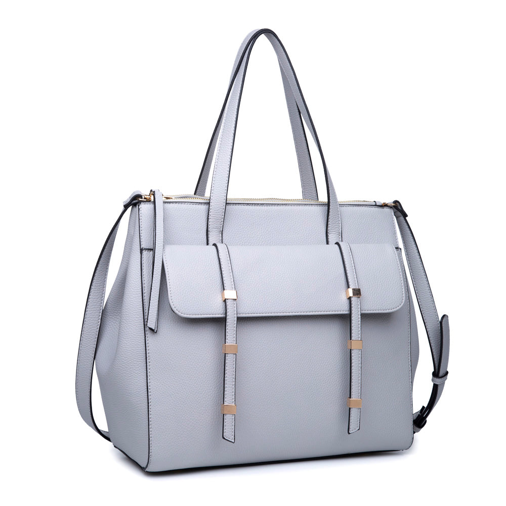Urban Expressions Ambrose Women : Handbags : Satchel 840611161659 | Grey