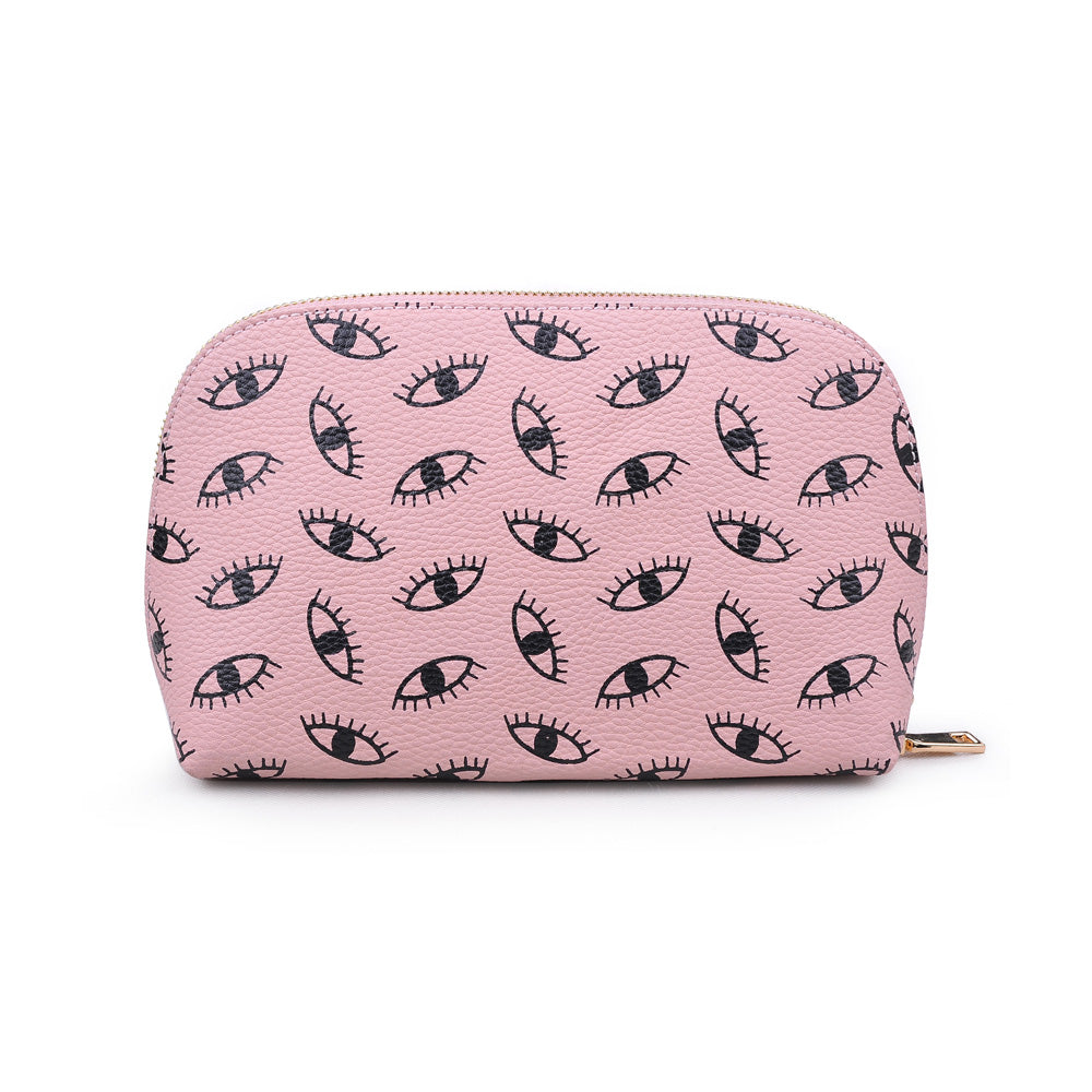Urban Expressions Wink Women : Cosmetic : Make Up Bag 840611130990 | French Rose