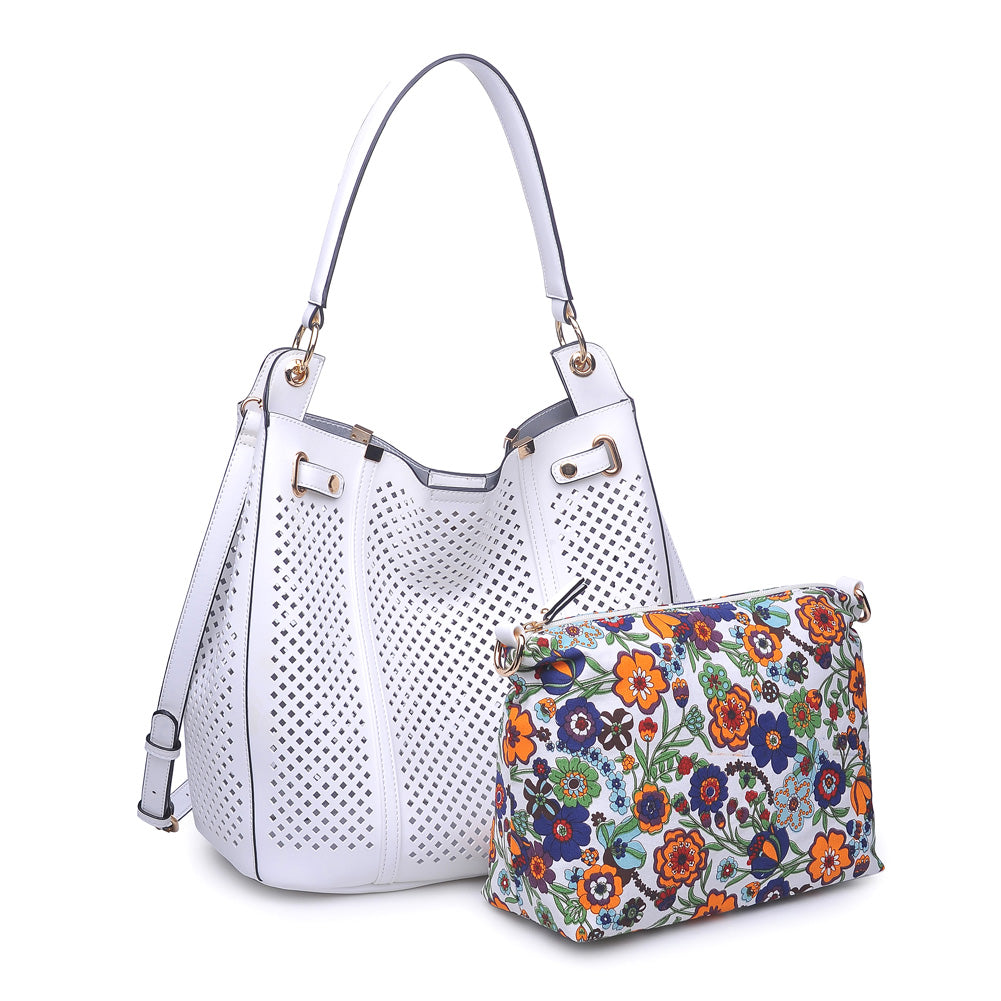 Urban Expressions Darby Women : Handbags : Hobo 840611143419 | White