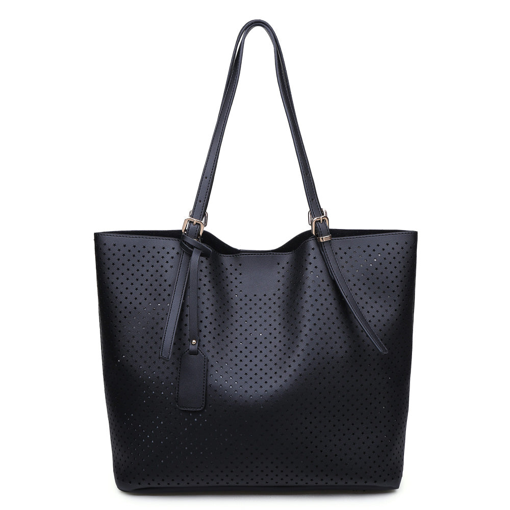Urban Expressions Payson Women : Handbags : Tote 840611141033 | Black
