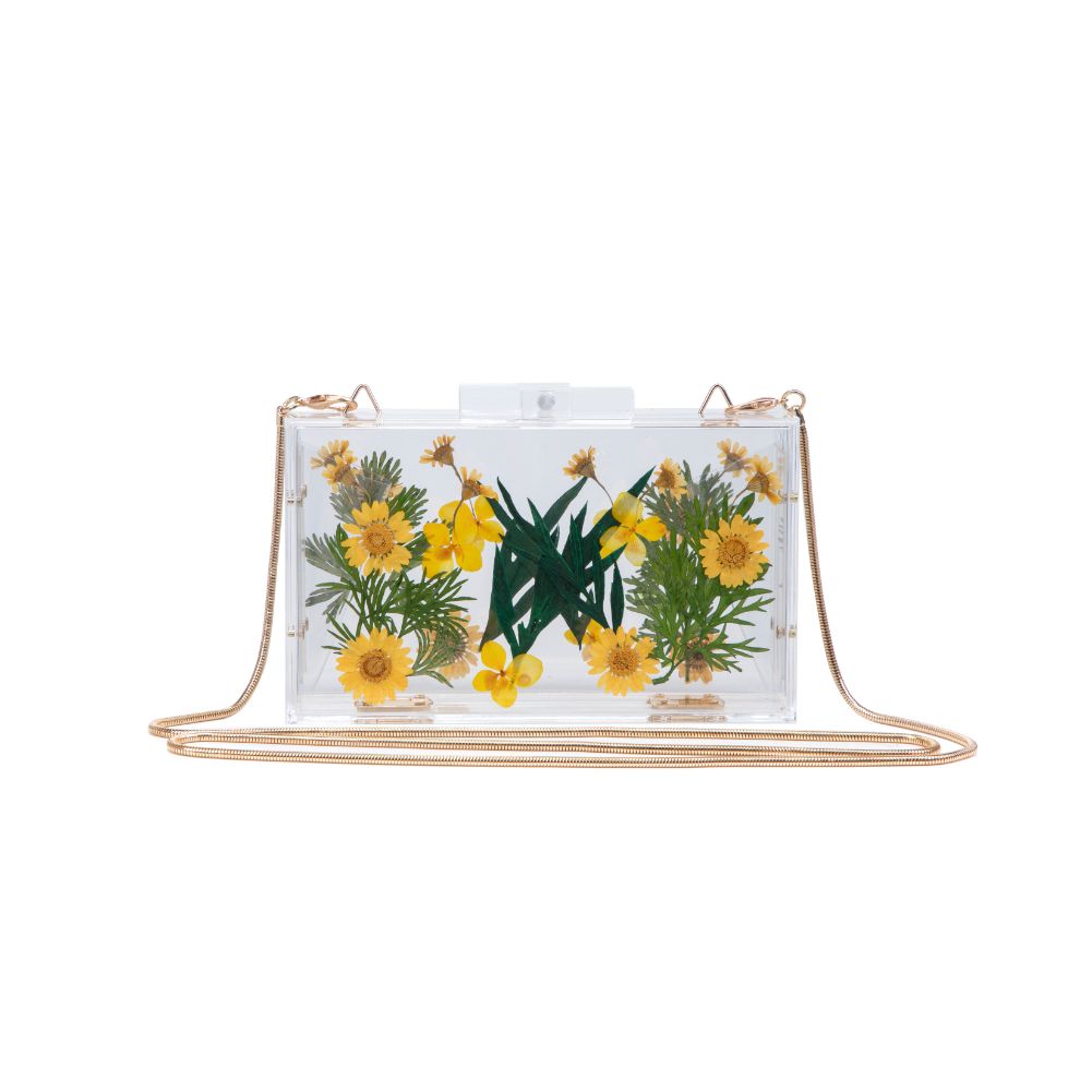 Urban Expressions Fiore Women : Clutches : Evening Bag 840611180391 | Yellow
