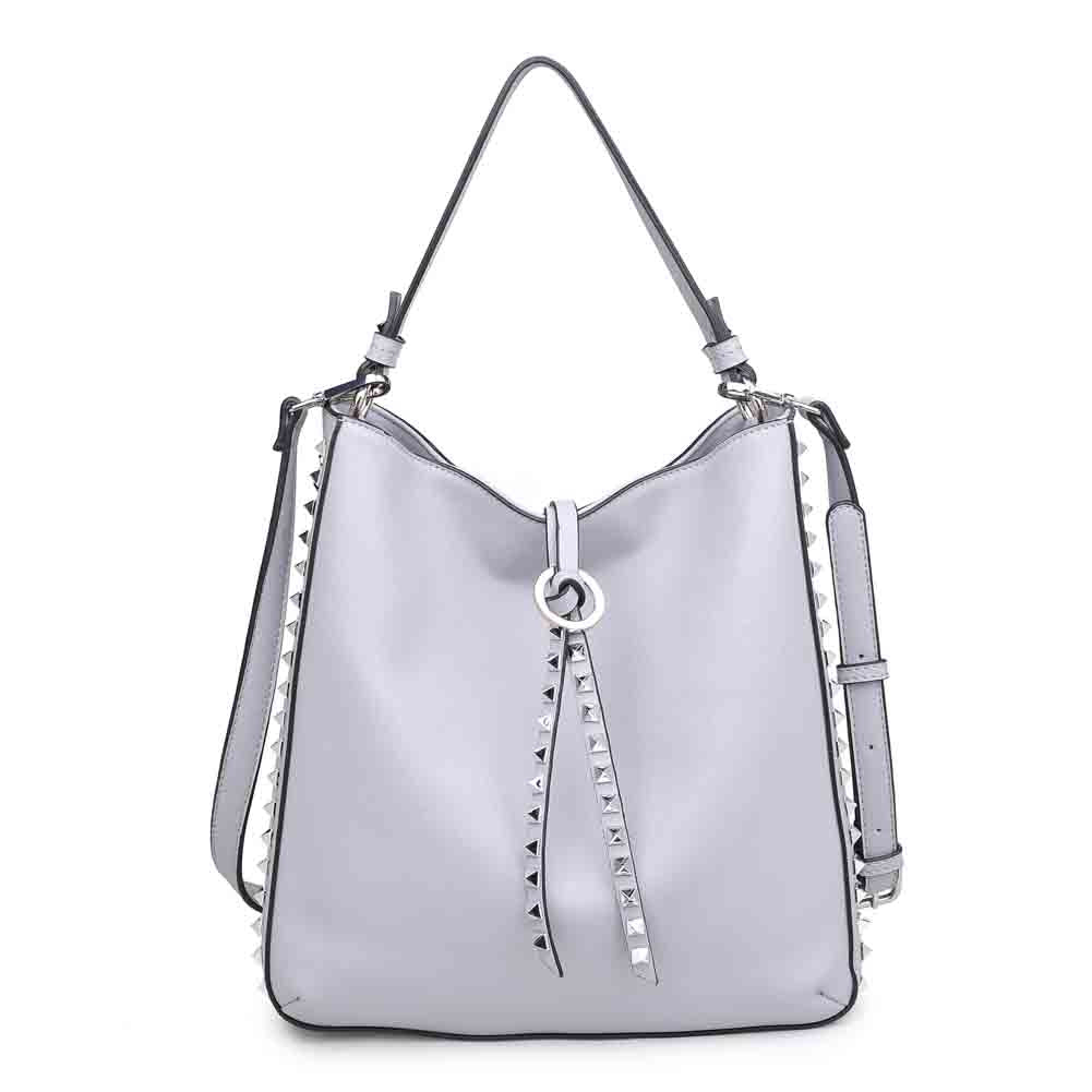 Urban Expressions Olivia Women : Handbags : Hobo 840611147523 | Grey