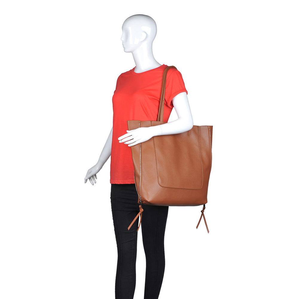 Urban Expressions Olympia Women : Handbags : Tote 840611150615 | Cognac