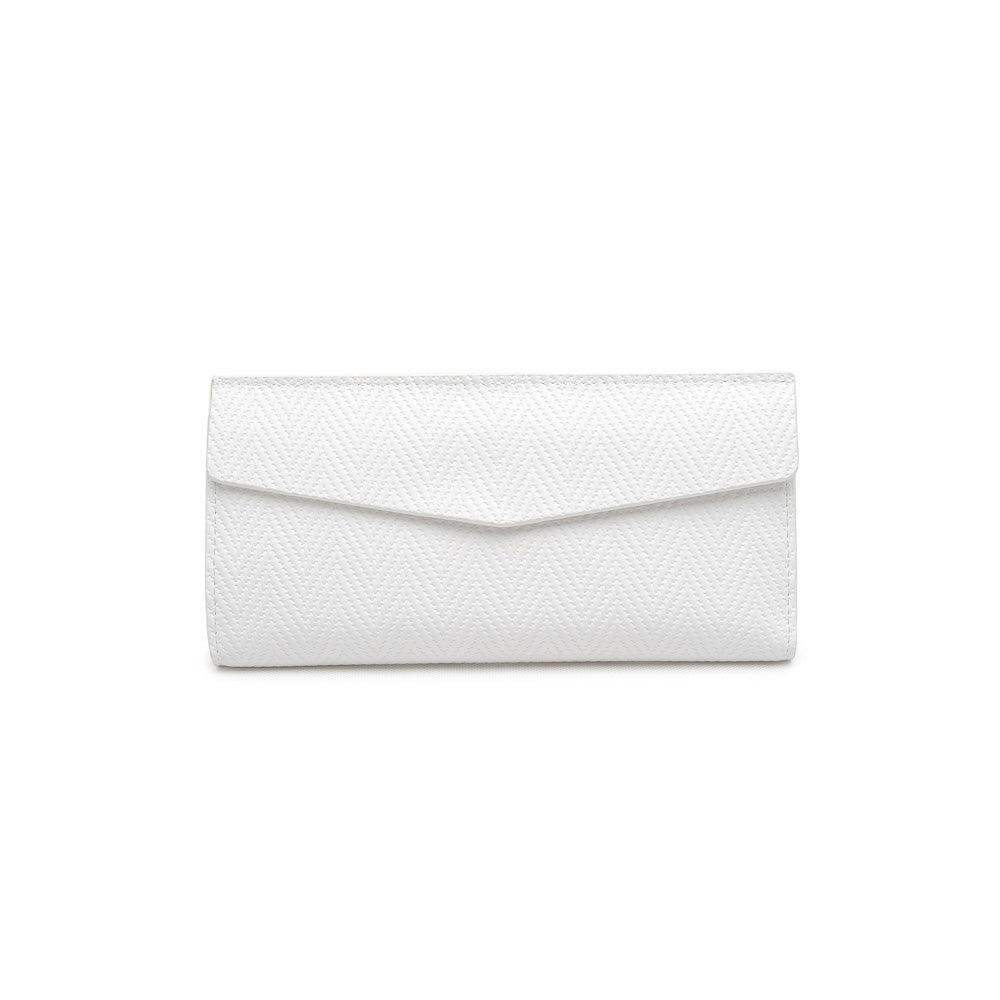 Urban Expressions Coraline Woven Women : S.L.G : Wallet 840611143815 | White