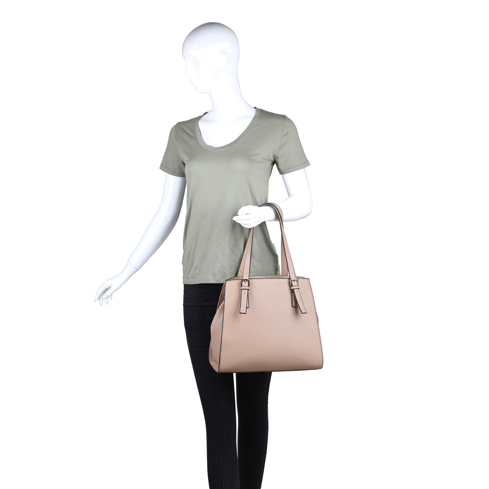 Urban Expressions Clayton Women : Handbags : Satchel 840611153227 | Natural