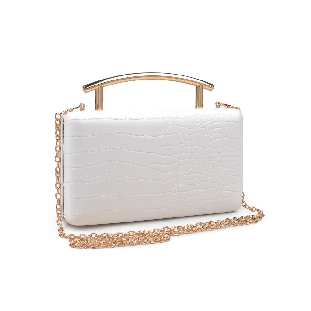 Urban Expressions Claudette Women : Clutches : Evening Bag 840611171771 | Ivory