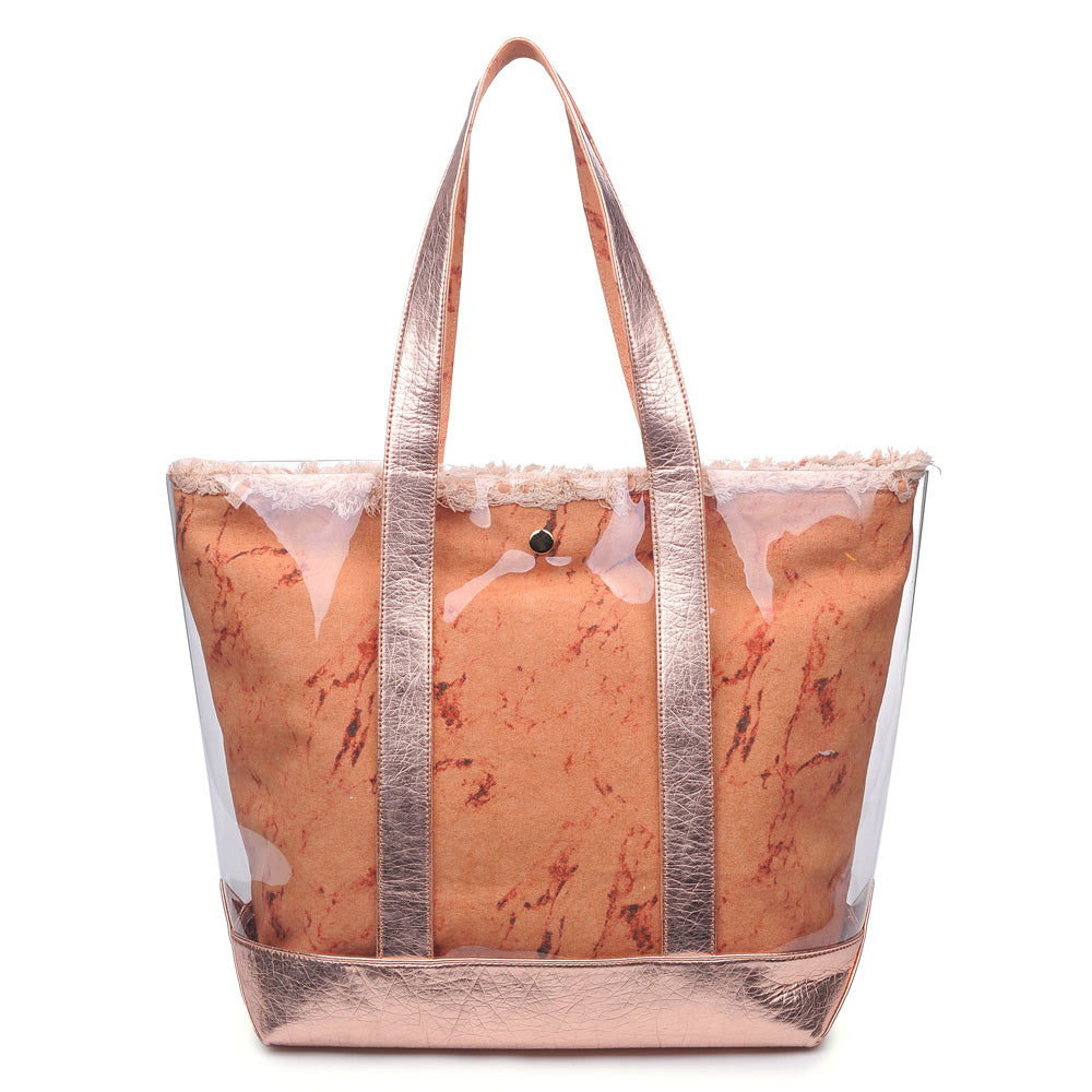 Urban Expressions Kitts Women : Handbags : Tote 840611140821 | Rose Gold